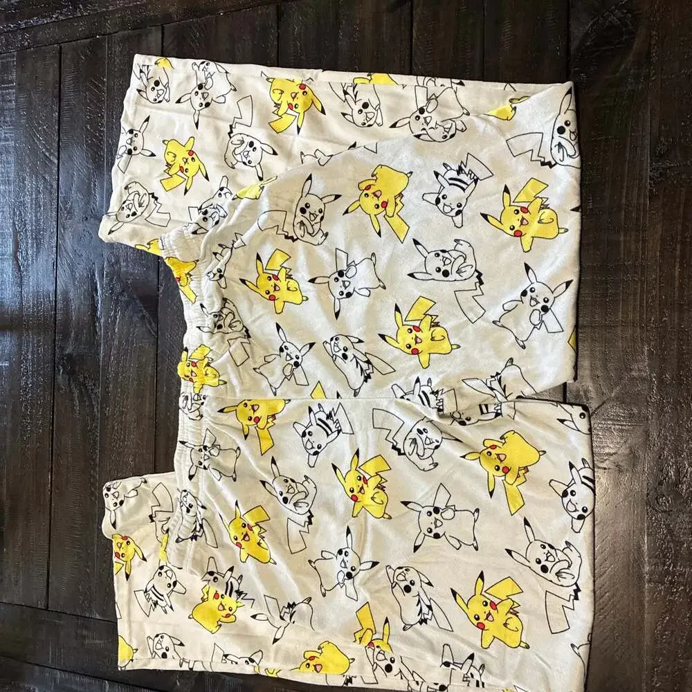 Pokemon Pikachu Size Large Super Soft Pajama Pants EUC - Picture 4 of 5